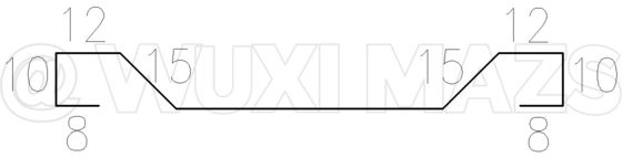 MAX-1411 10000kg Automatic Panel Bender For 0.35mm Minimum Panel