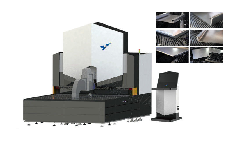 CNC Auto Bender Machine Sheet Metal Panel Bender With Synchronized 15 Axis