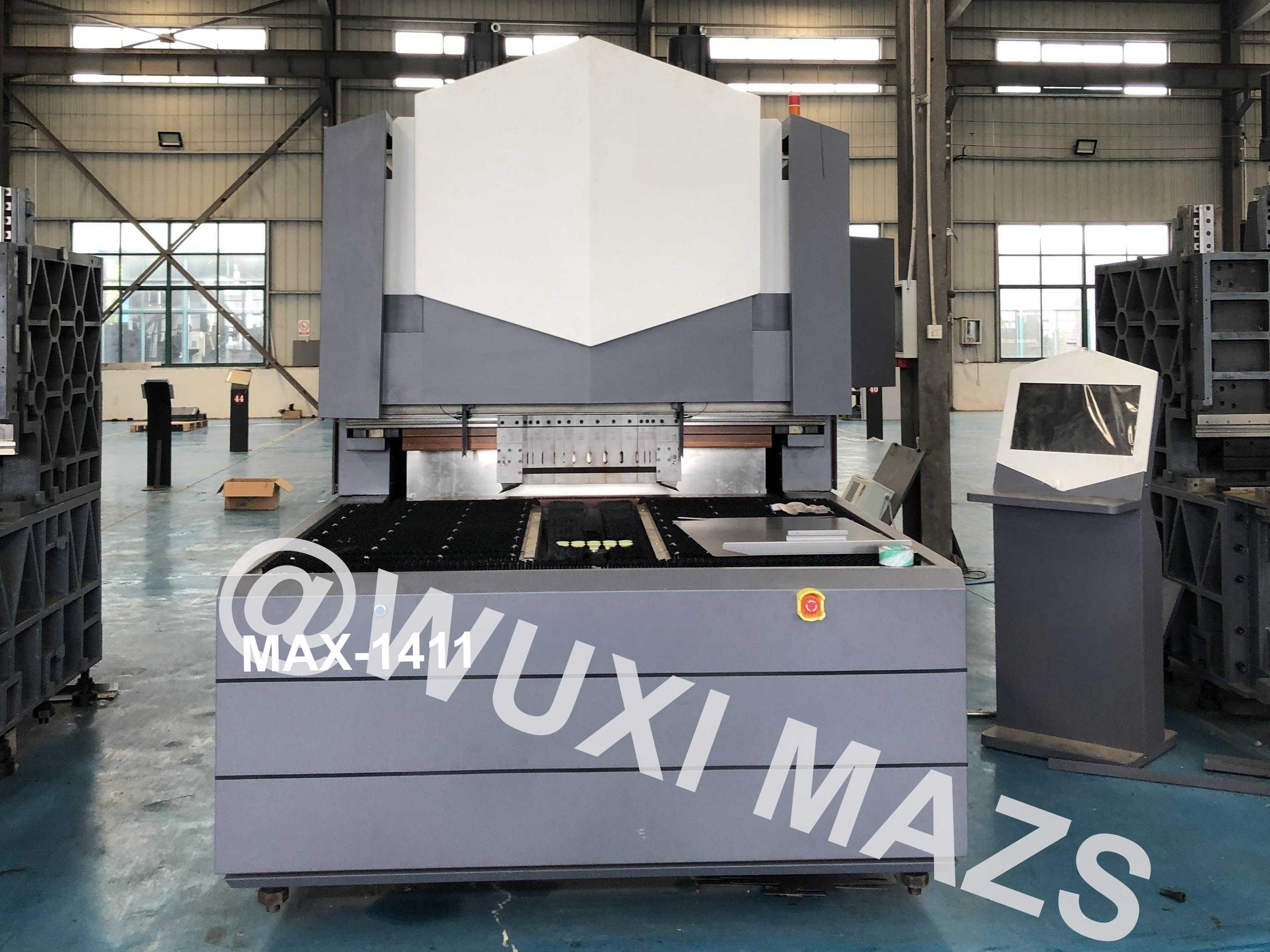 MAX-1411 Auto Bender Machine Stainless Panel Folding With Hinge Knife Max Bending Size 1400mm
