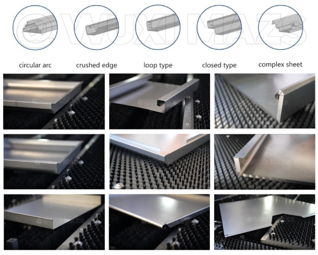 0.35 - 1.6mm Automatic CNC Panel Bender Sheet Metal Bending Machine For Metal Plates