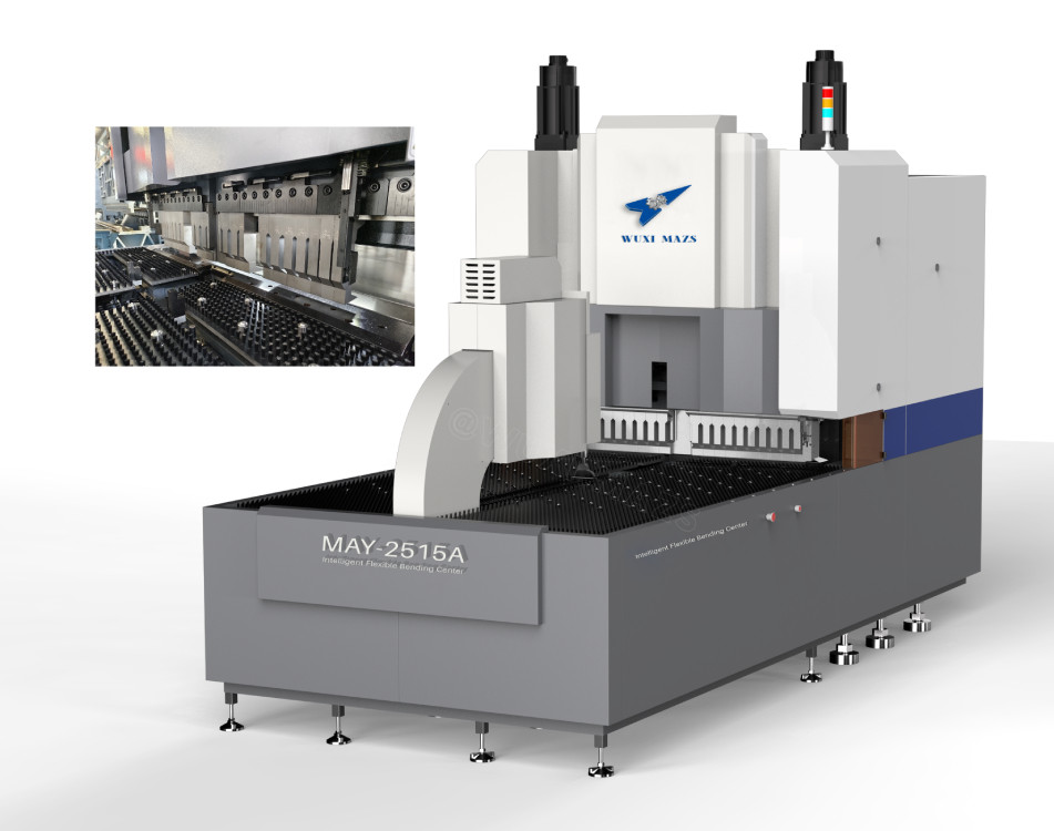 2000mm Automated Sheet Metal Bending Machine 15 Axis Synchronized Sheet Metal Panel Bending machine