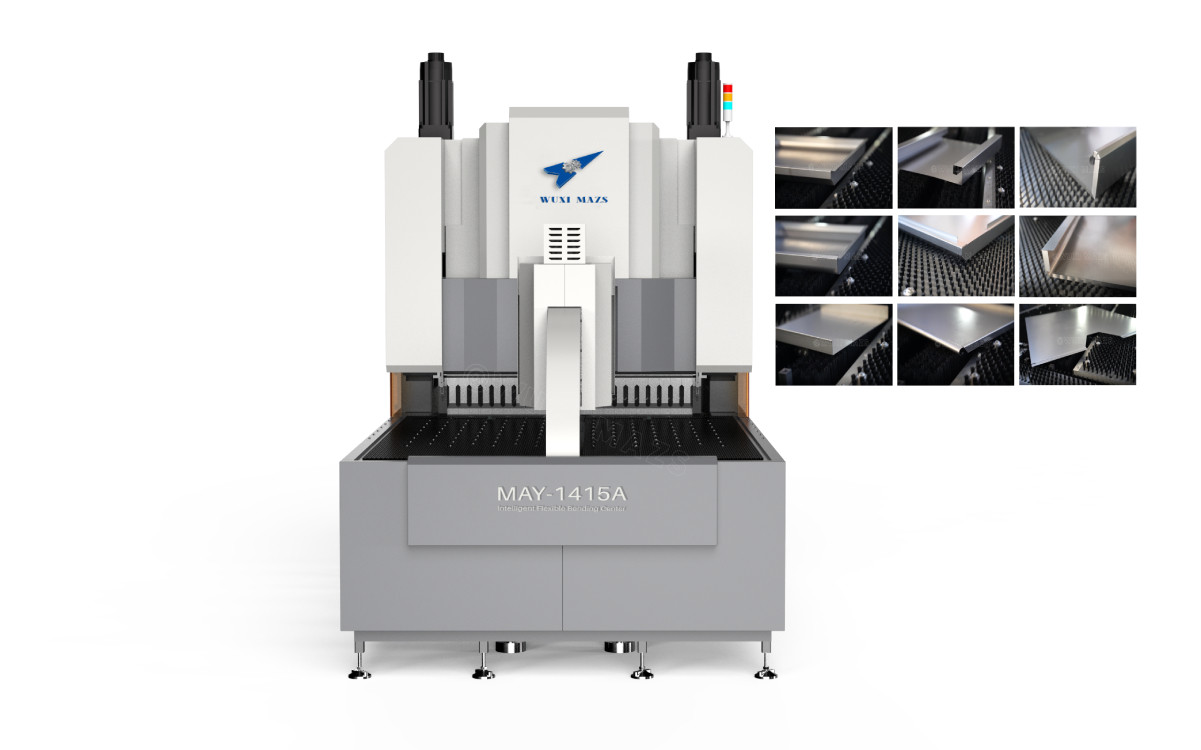 2000mm Automated Sheet Metal Bending Machine 15 Axis Synchronized Sheet Metal Panel Bending machine
